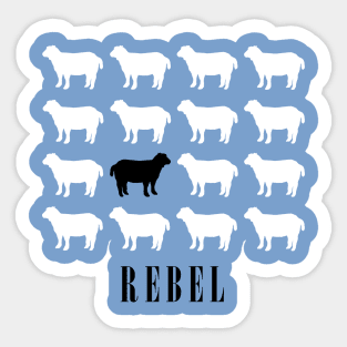 REBEL Sticker